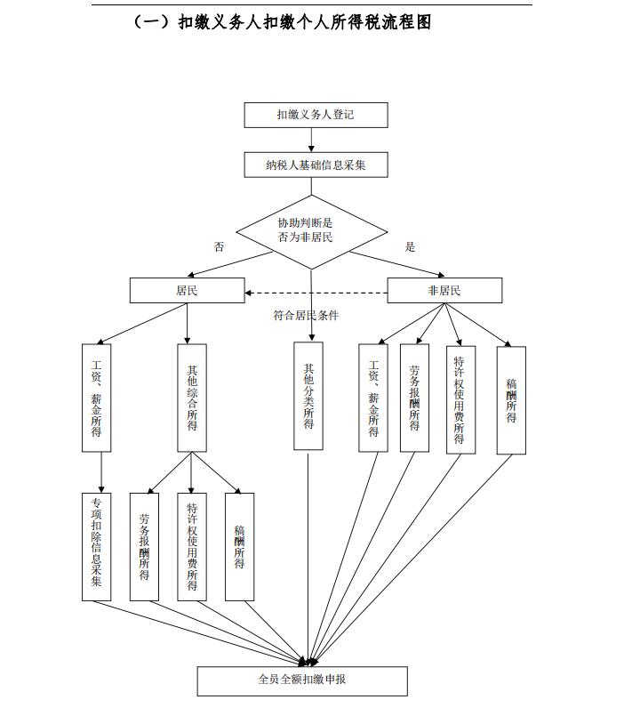 个人所得税扣缴申报流程步骤,个人所得税扣缴申报表操作流程