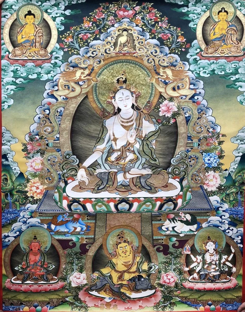 尼泊尔手绘唐卡和西藏唐卡区别,尼泊尔唐卡和藏区唐卡的价格