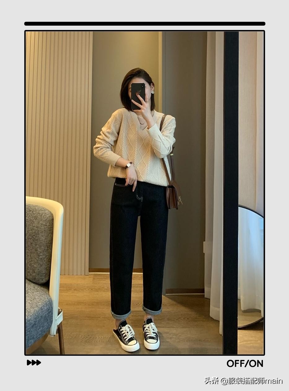 小黑裤过时秋天流行裤子时髦显高 (秋天小黑裤怎么穿才能时髦不撞衫)