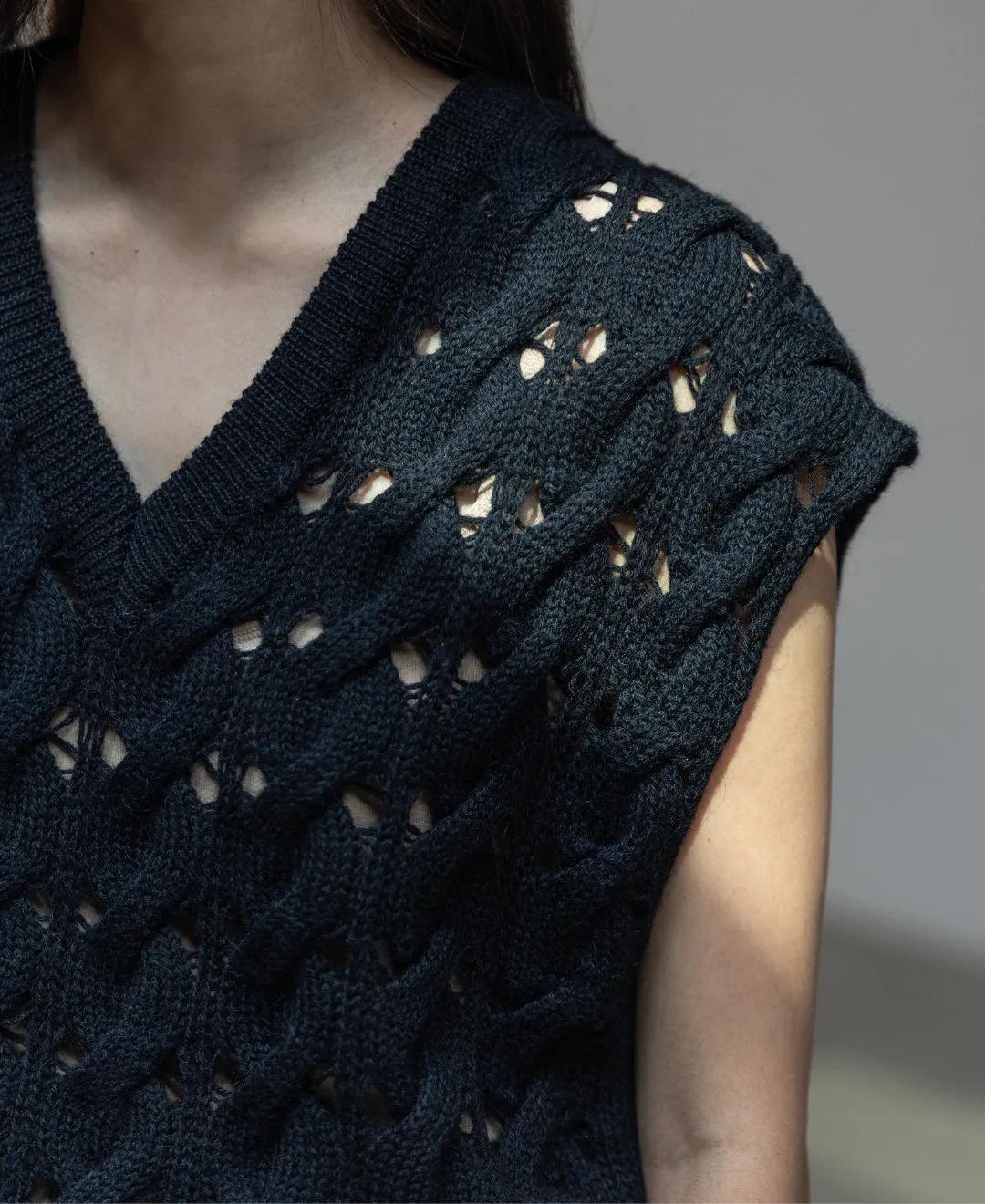 气质针织秋冬穿搭一整套,明星同款针织衫日常穿搭