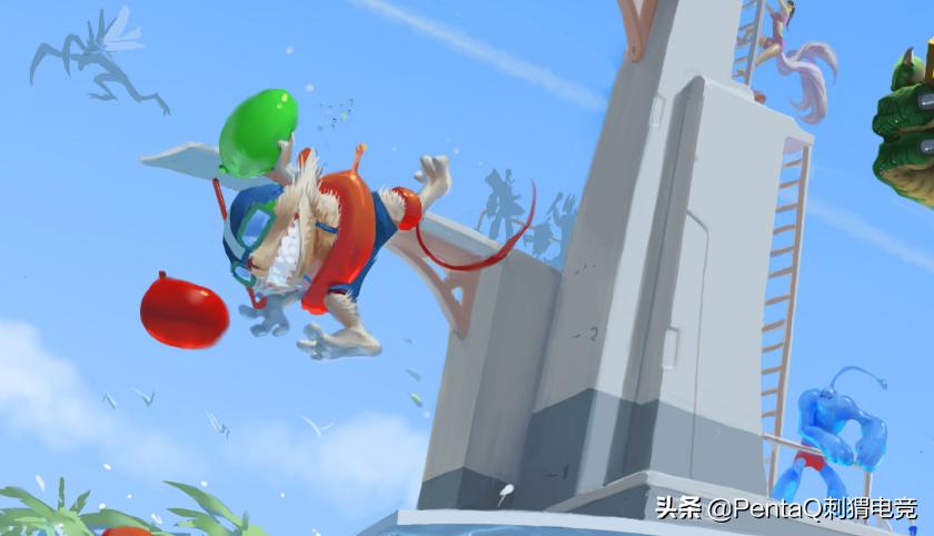 lol泳池派对男枪皮肤技能,lol男枪泳池皮肤视频