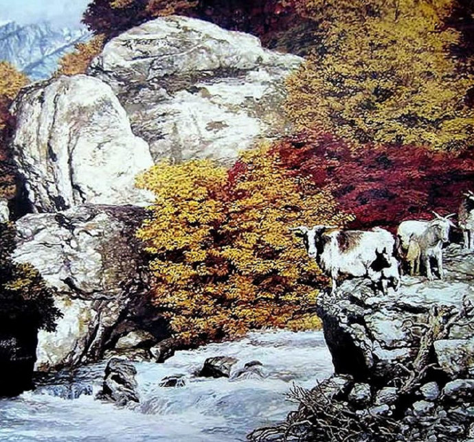 何冠林油画作品大全,何冠霖油画高清大图