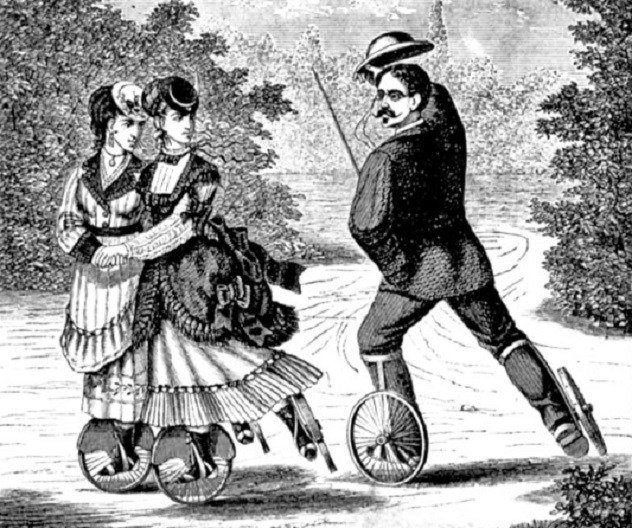 过去的冰鞋,以前溜冰鞋长什么样