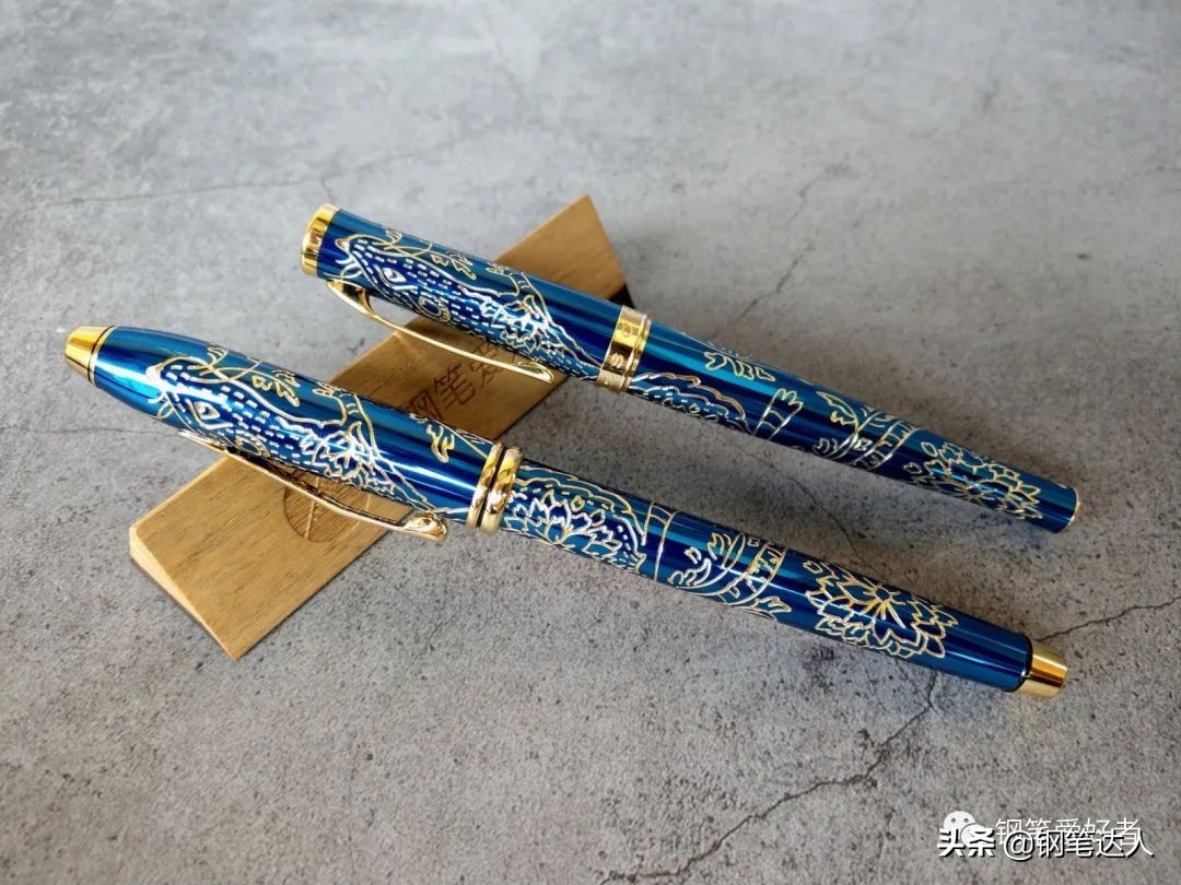 高仕磨砂钢笔,高仕涛声18k钢笔测评