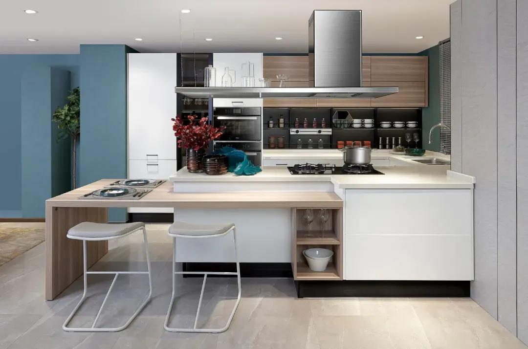 小户型厨房多功能吧台,厨房也能做个多功能吧台