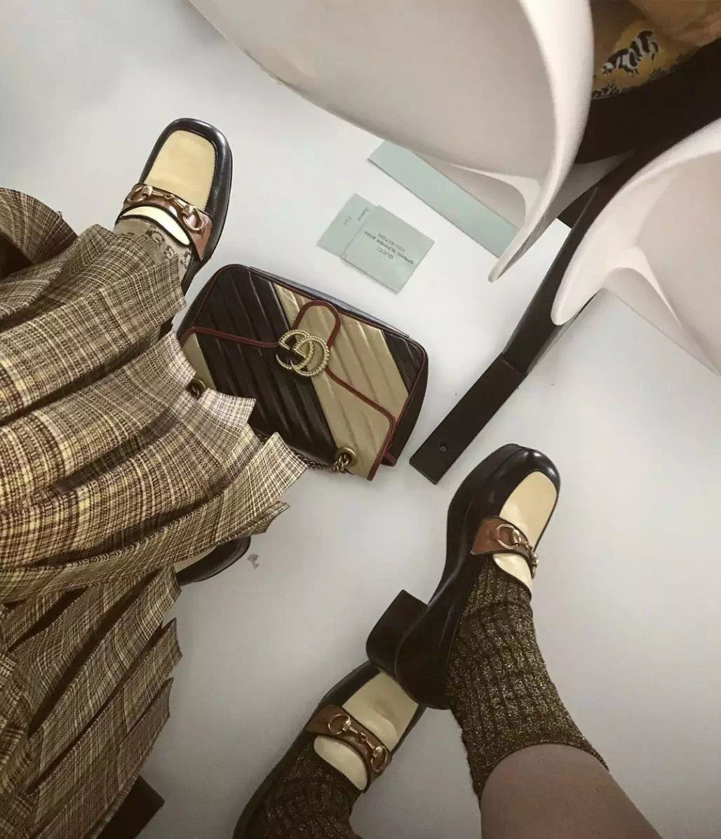 最经典的方头鞋,最好看方头圆头鞋