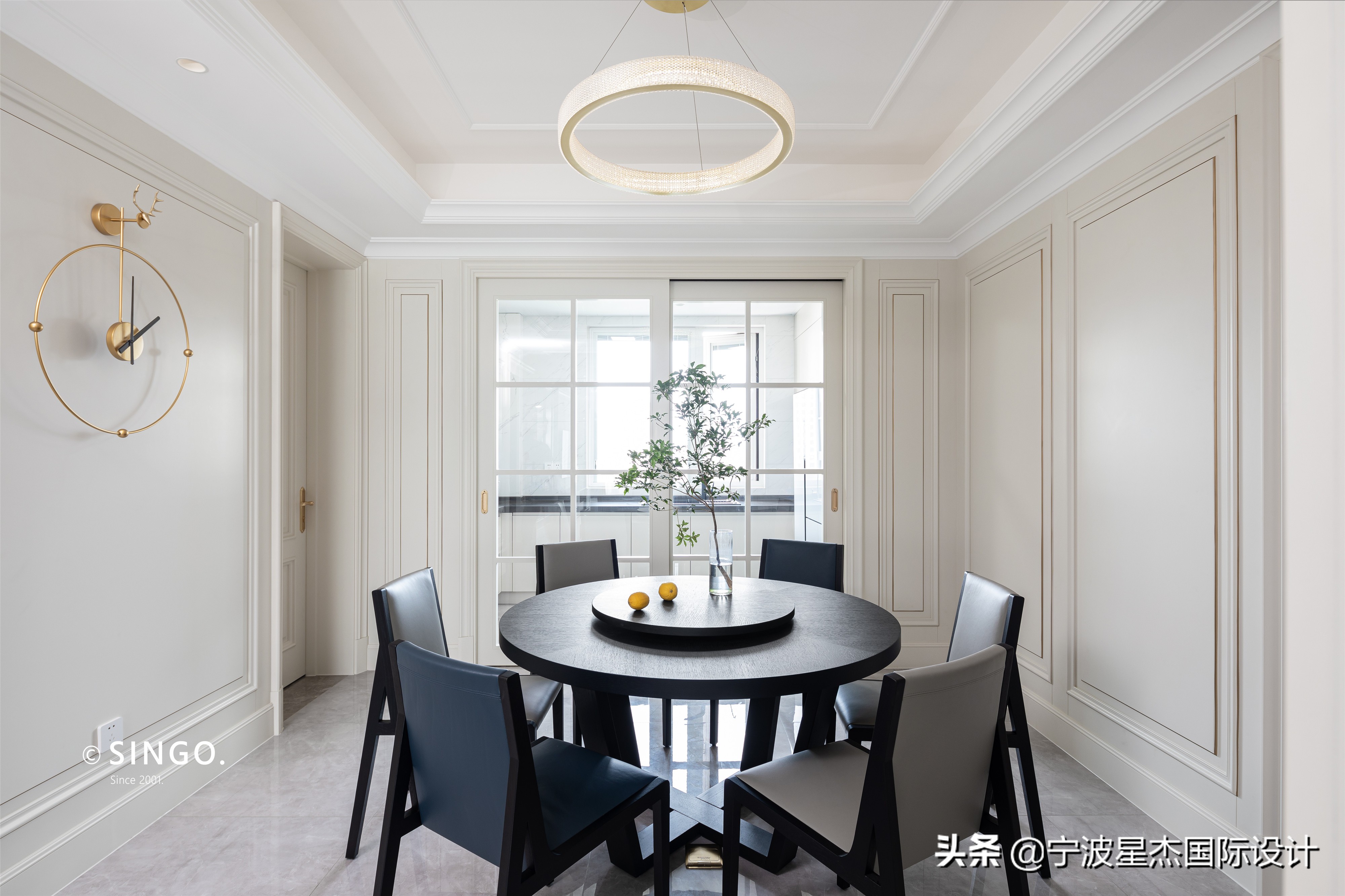 美式独墅现代风格,江湾城中式风格装修最新设计