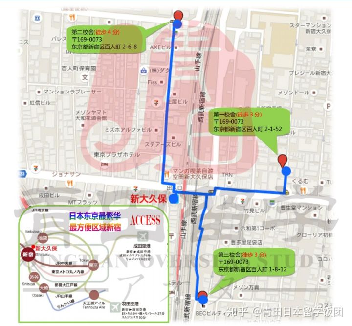 东京国际学院语言学校,东京国际文化日语学院