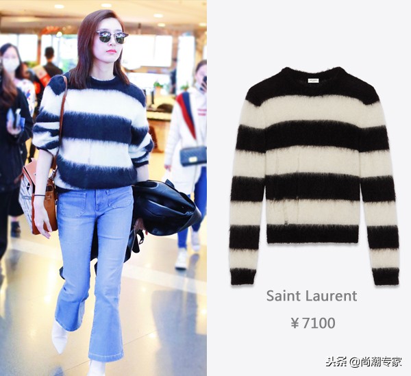 江疏影黑色毛衣,江疏影毛衣纱裙大片