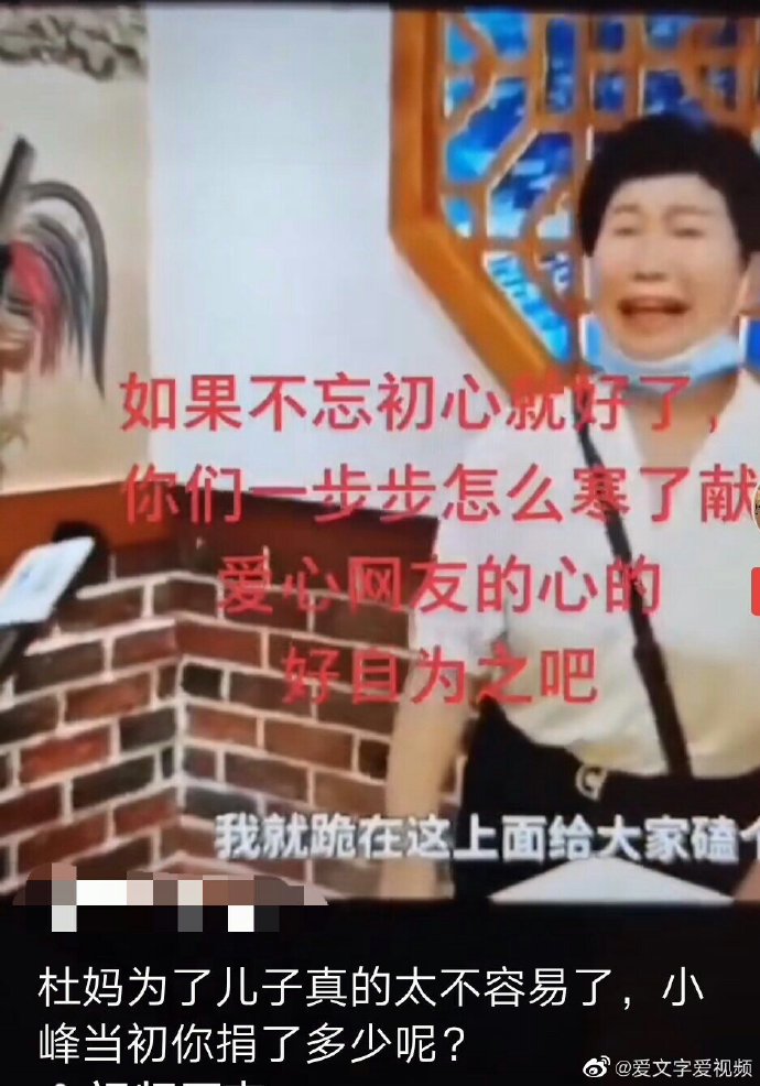 晓峰巧遇郭希宽，杜妈不小心说的话，再看捐款视频，有人说不舒服