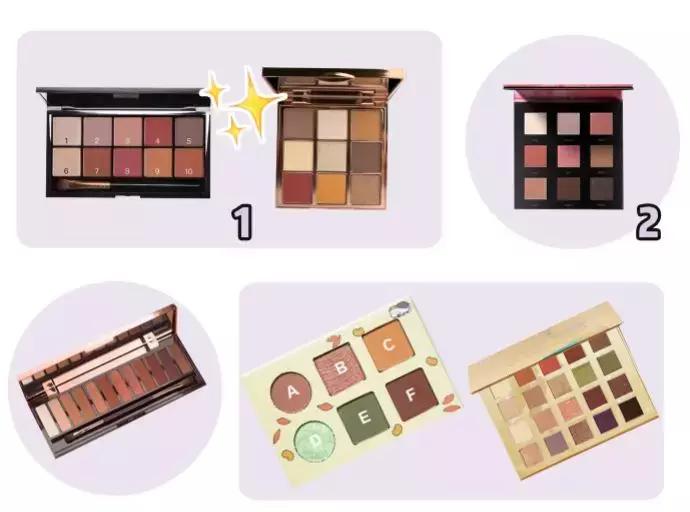 venusmarble九色眼影测评,橘朵的单色眼影新版和旧版对比