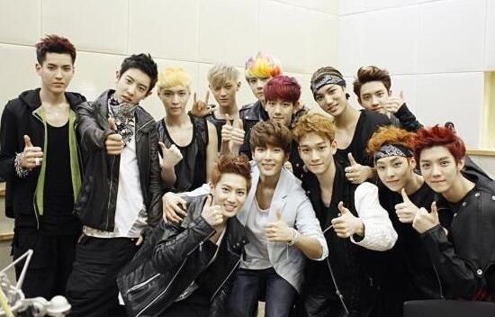 韩国exo人气成员,韩国exo成员12人人气排名