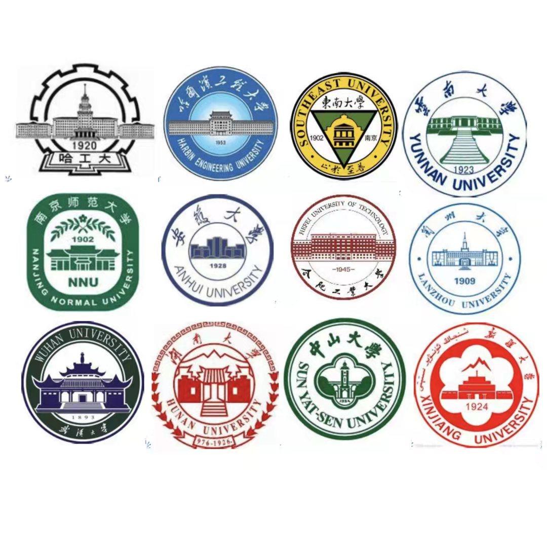 国内高校校徽大盘点，福州大学最受“欢迎”，你更喜欢哪一个