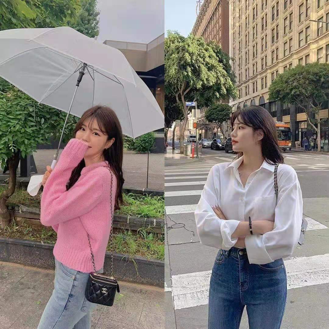 韩系风格简约风穿搭,很有风格的韩系穿搭