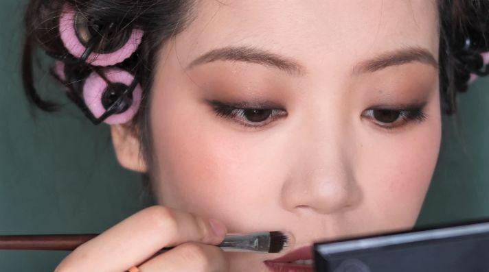 民国复古妆容化妆教程,复古民国妆容教程