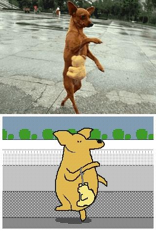 朋友圈九宫格喜感视频,开心到模糊的搞笑动图