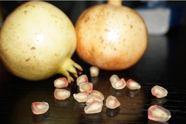 白花玉石籽石榴,玉石籽石榴