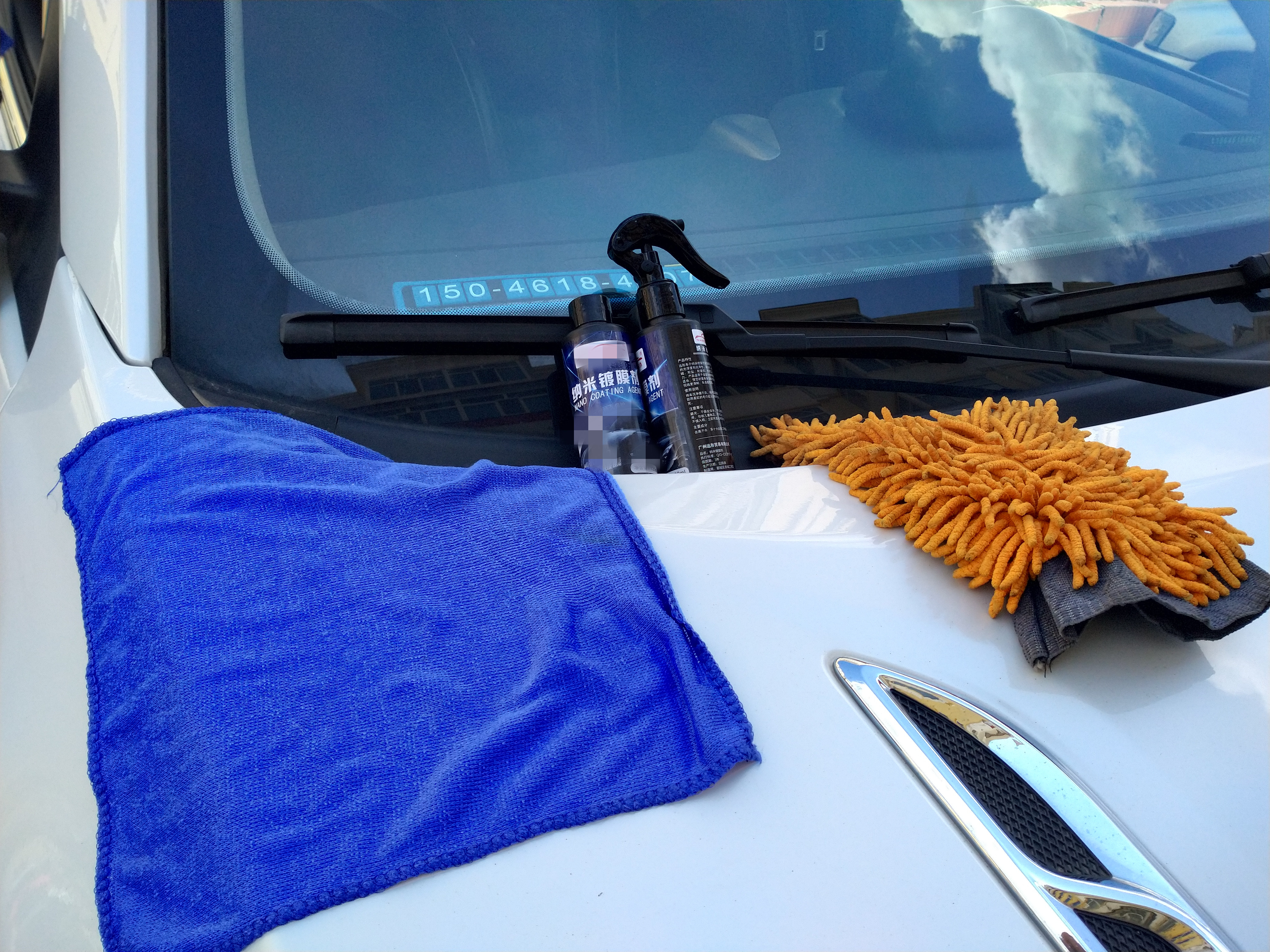 汽车美容漆面镀膜流程,全车漆镀膜养护