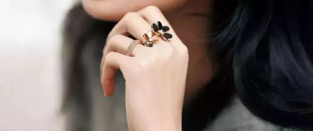 转运招财戒指女气质不掉色,戒指ins小众不掉色招财转运