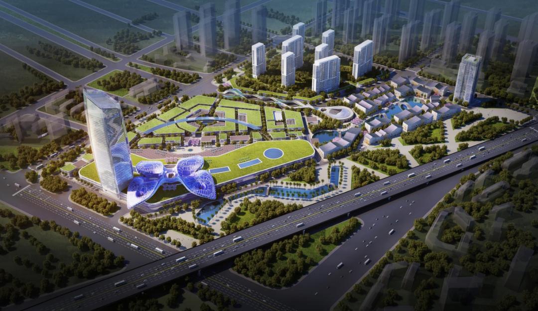 武汉王府井最新规划图,王府井武汉江夏260亿项目