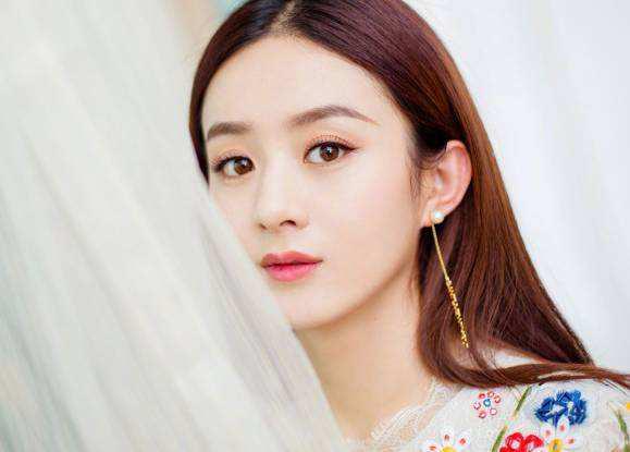 怎样扎好看的元气可爱头发赵丽颖,明星扎头发同款发型赵丽颖