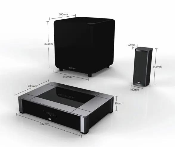 没布线怎么装射灯,没有布线投影怎么连音响