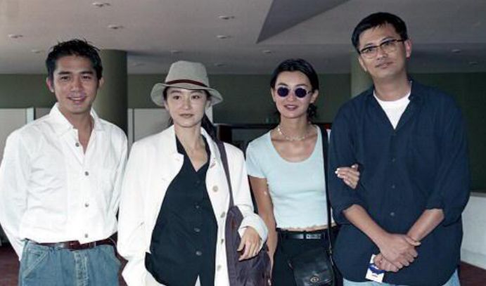 王家卫刘镇伟同框,东成西就刘镇伟和王家卫