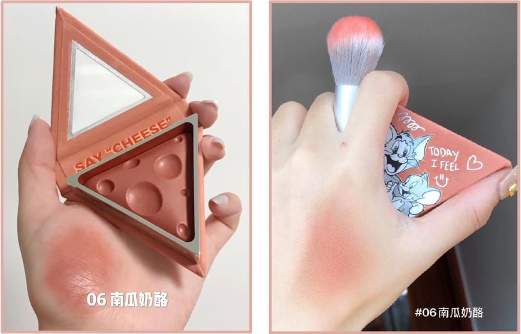 适合秋冬的橘朵腮红,2019秋冬三色倩碧小雏菊腮红