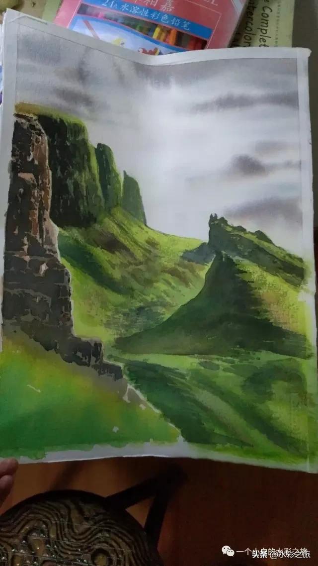 水彩画风景简单入门教程,水彩入门必学500例风景篇教程