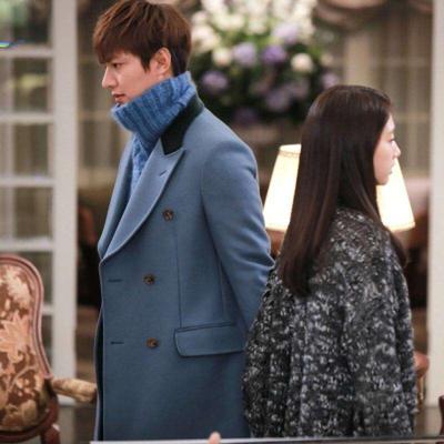 李敏镐穿大衣图片,李敏镐穿黄大衣