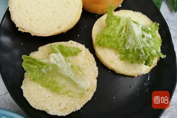 买来的汉堡怎么做汉堡,正宗汉堡做法小视频