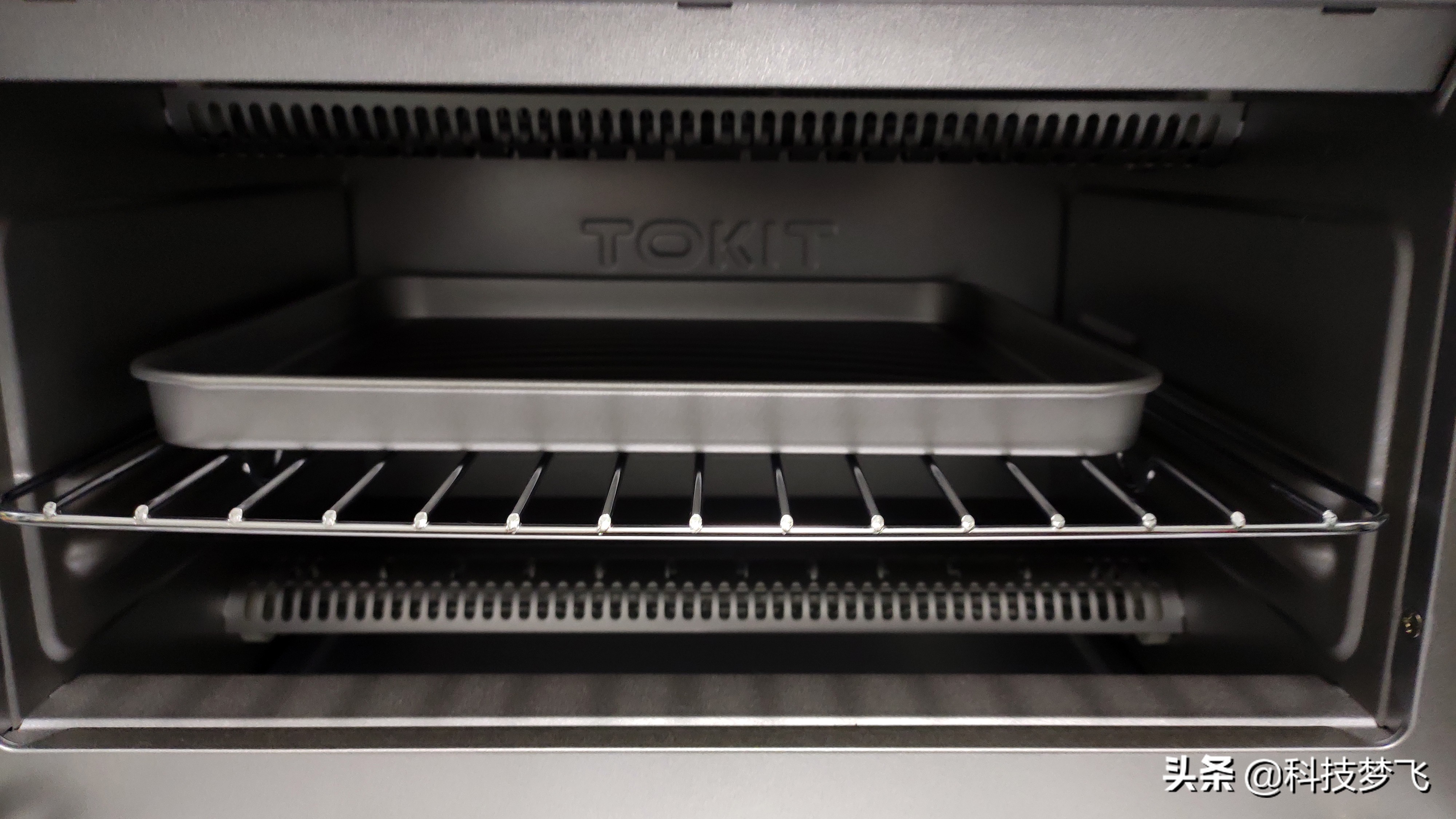tokit迷你智能电烤箱烤肉滴油,TOKIT电烤箱