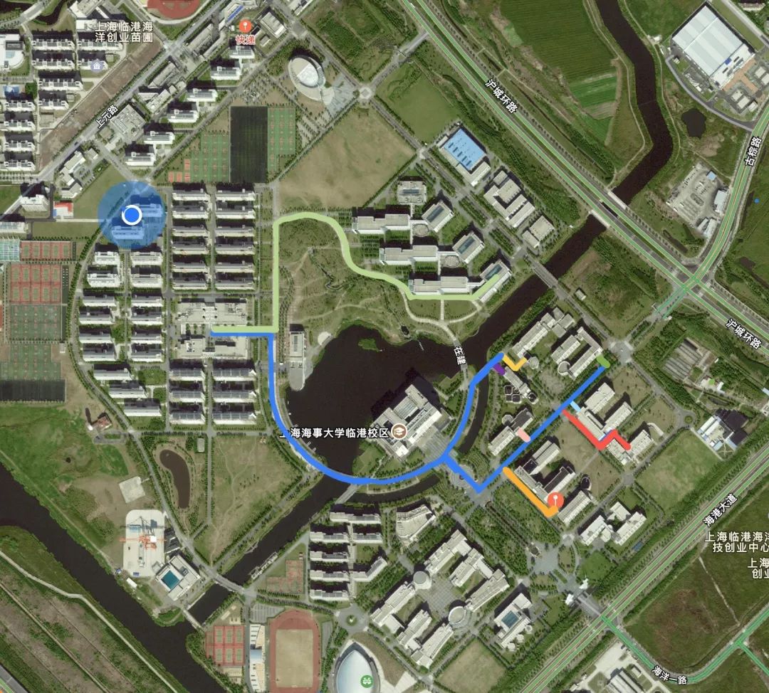 上海市晨跑团,沪上23所高校