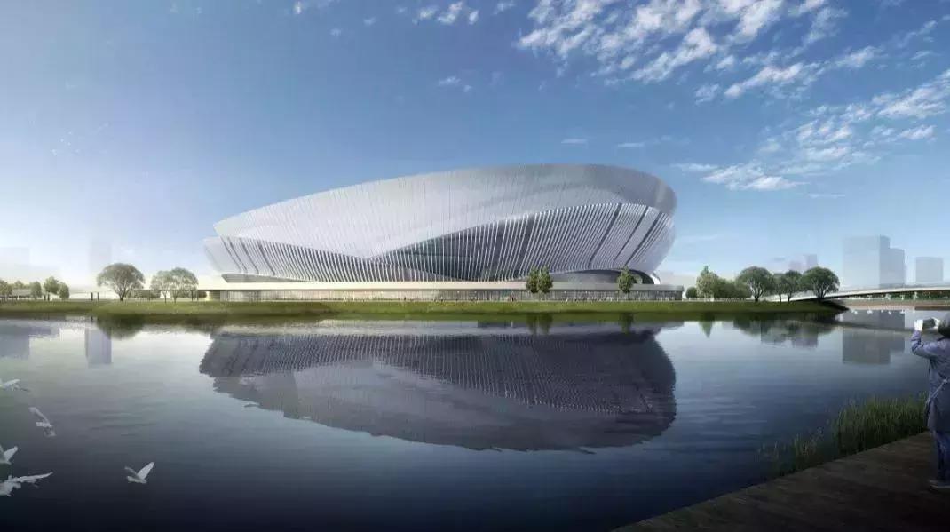 山东体育中心设计方案,临沂最新体育馆建设