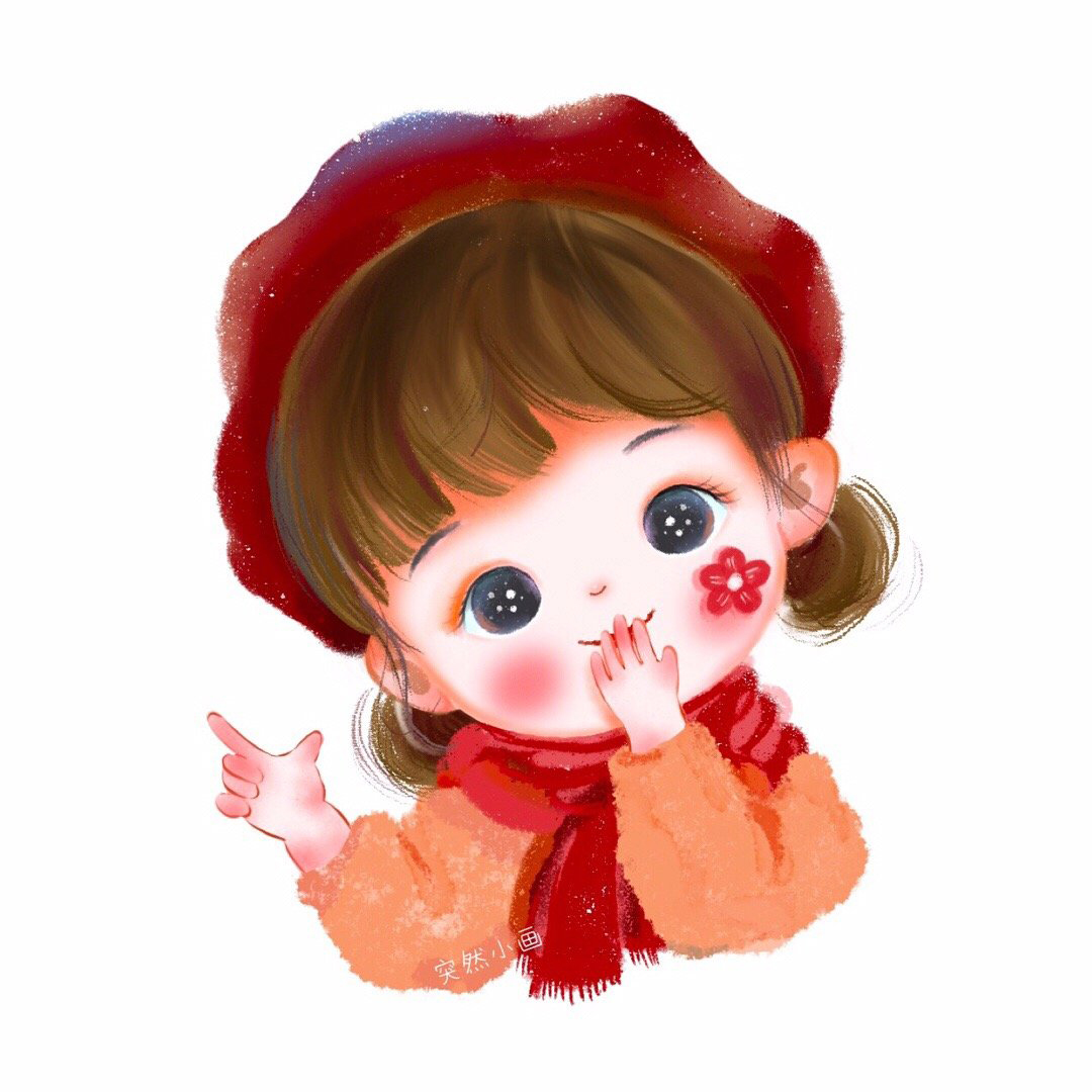 萌娃头像女生可爱萌图卡通,治愈系可爱搞怪萌娃头像