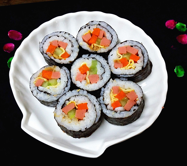 紫菜包饭的做法韩剧,韩剧里面吃紫菜包饭