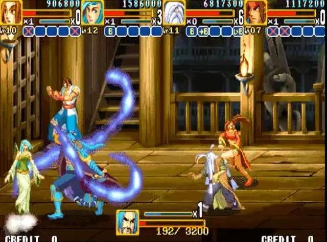 那些可以四人玩的街机游戏，不怕虎一样的敌人