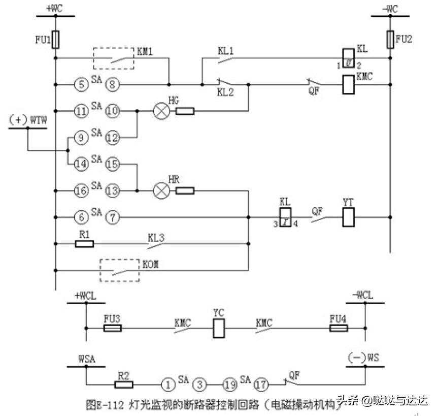 电工的二次回路图怎么入门,电气二次回路电路图图解