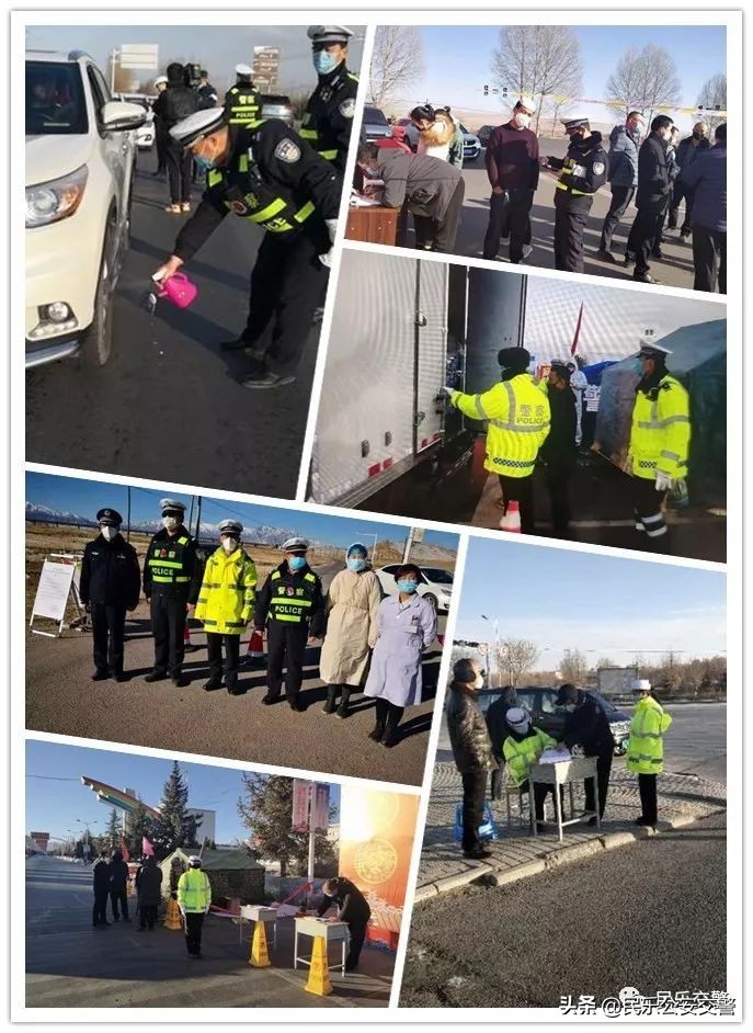 战疫昼夜坚守做好疫情防控守门人,疫情防控交警守卫