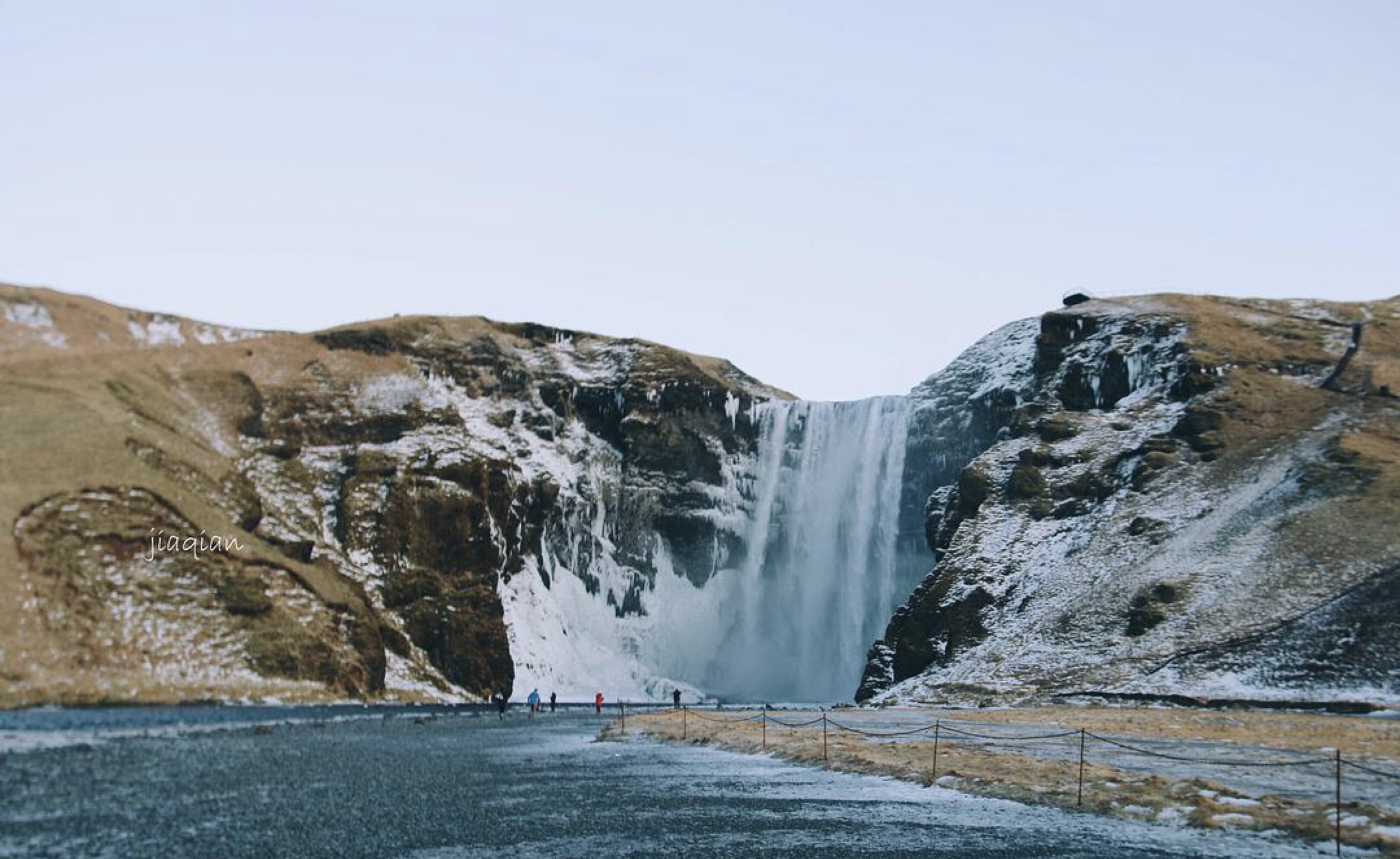 我在冰岛留学的时候,在冰岛当服务员