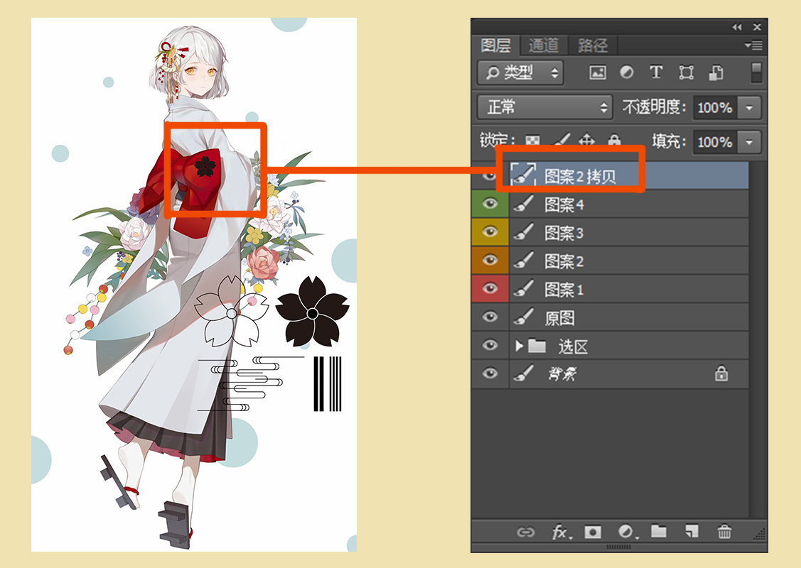 真不是懒的图片,服装纹理印花讲解