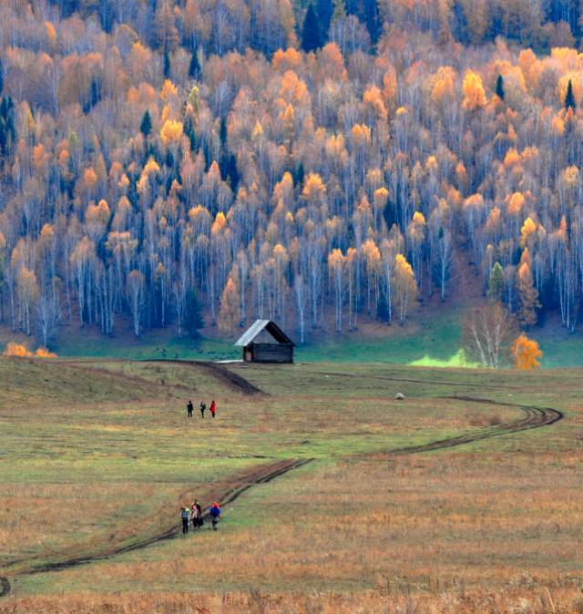 阿勒泰秋季旅行,新疆旅行阿勒泰秋天