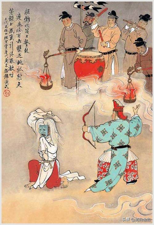 中国古代单人画,中国古代有趣的画