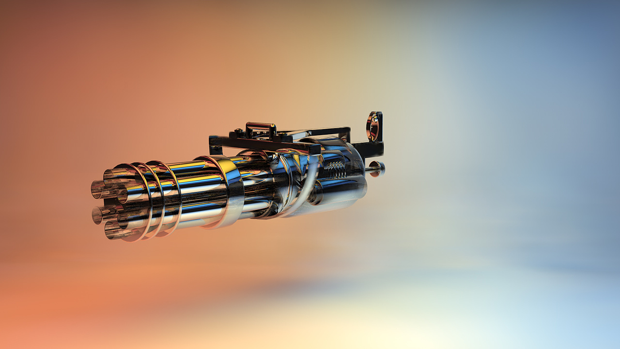 加特林机枪的进化史,加特林机枪的发展史