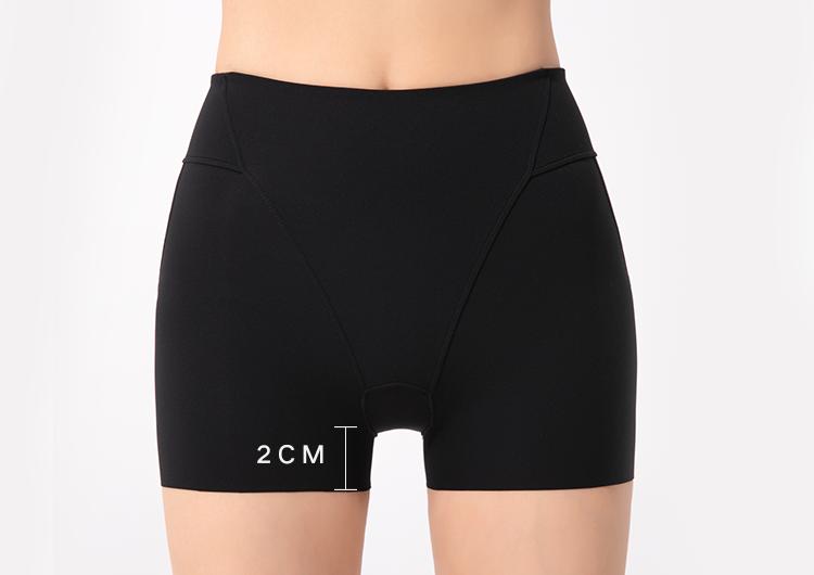 提臀安全裤白色夏天薄款,高腰收腹提臀裤夏季