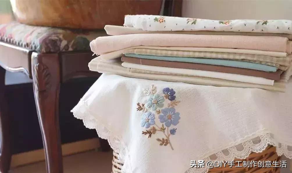 白线的刺绣,白线刺绣针法