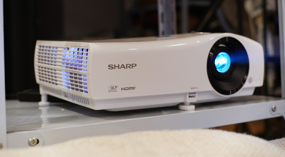 夏普xvqz433a4k投影机评测,夏普投影机xv-qz430a