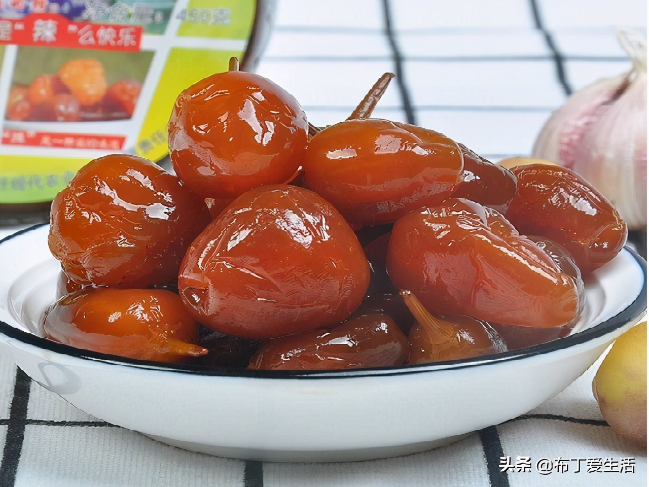 酱泡五彩椒制作教程,泡七彩椒酱方法