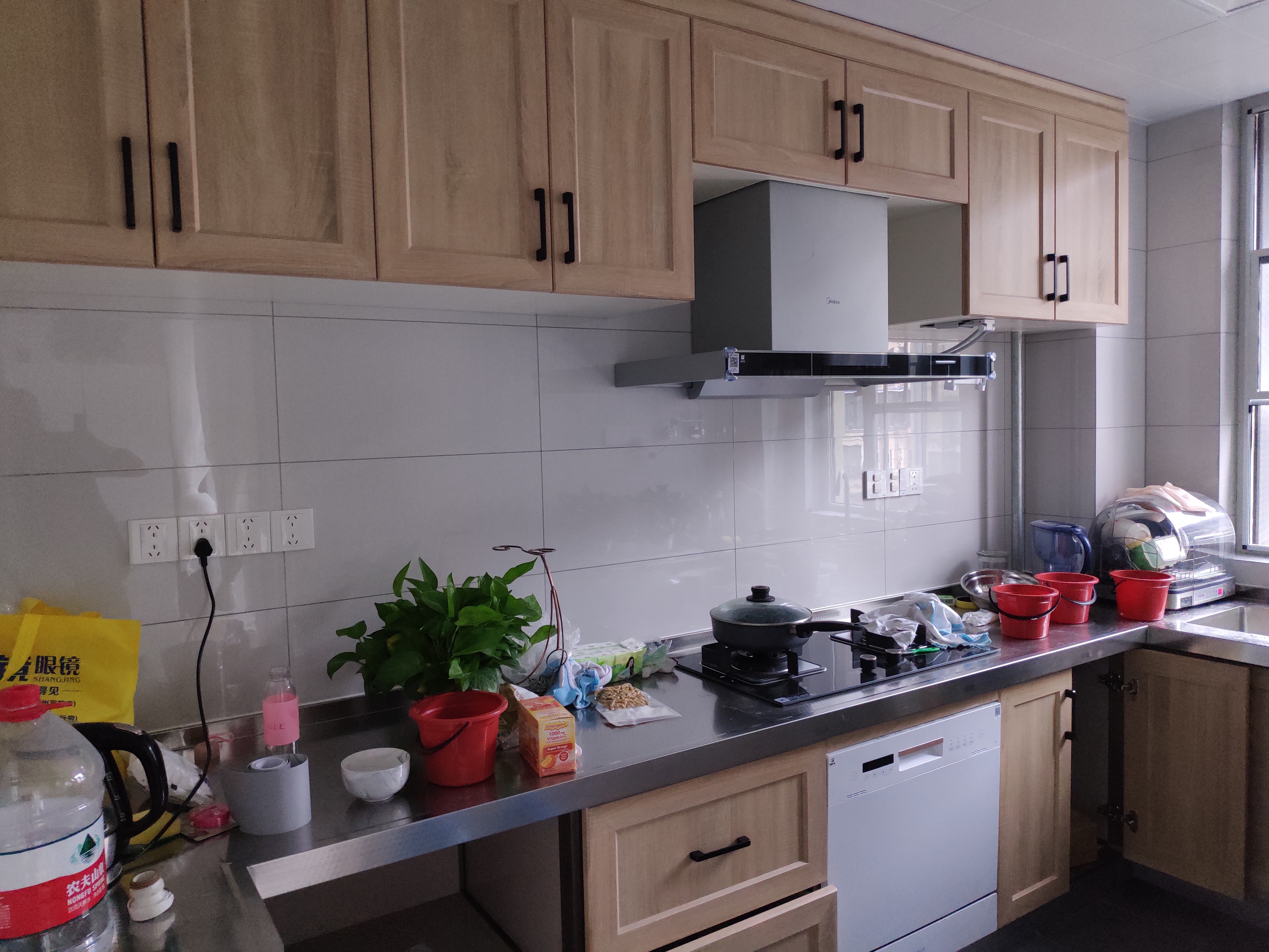 金地三千府别墅装修庭院实景,金地三千府装修设计案例效果图