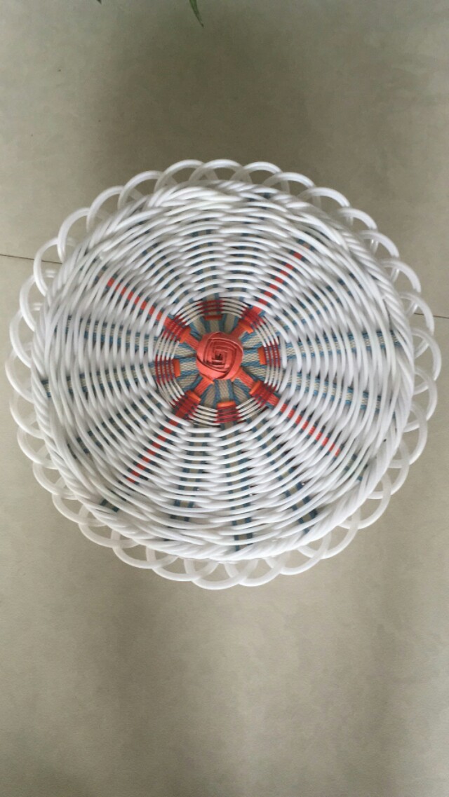 编筐图文,编筐立体花形教程